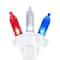 100ct. Red, White & Blue 4th of July LED Mini Light Set